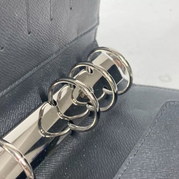 LOUIS VUITTON R20242 Damier Graphite Agenda MM stationery Notebook cover - Picture 11 of 14